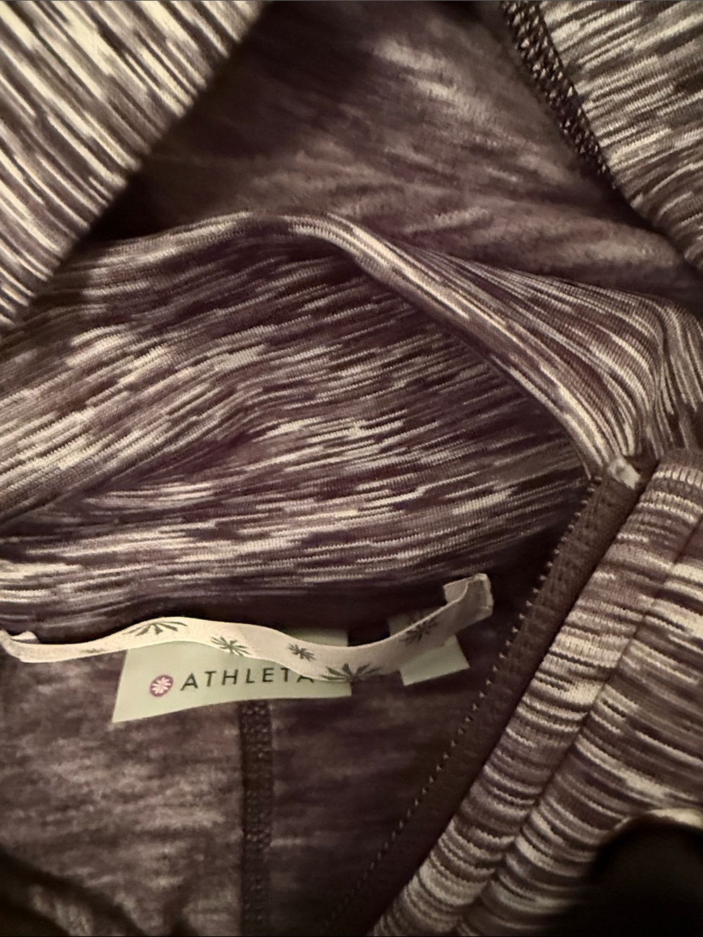 Athleta Ladies Hoided Zip Up XL - Picture 4 of 9